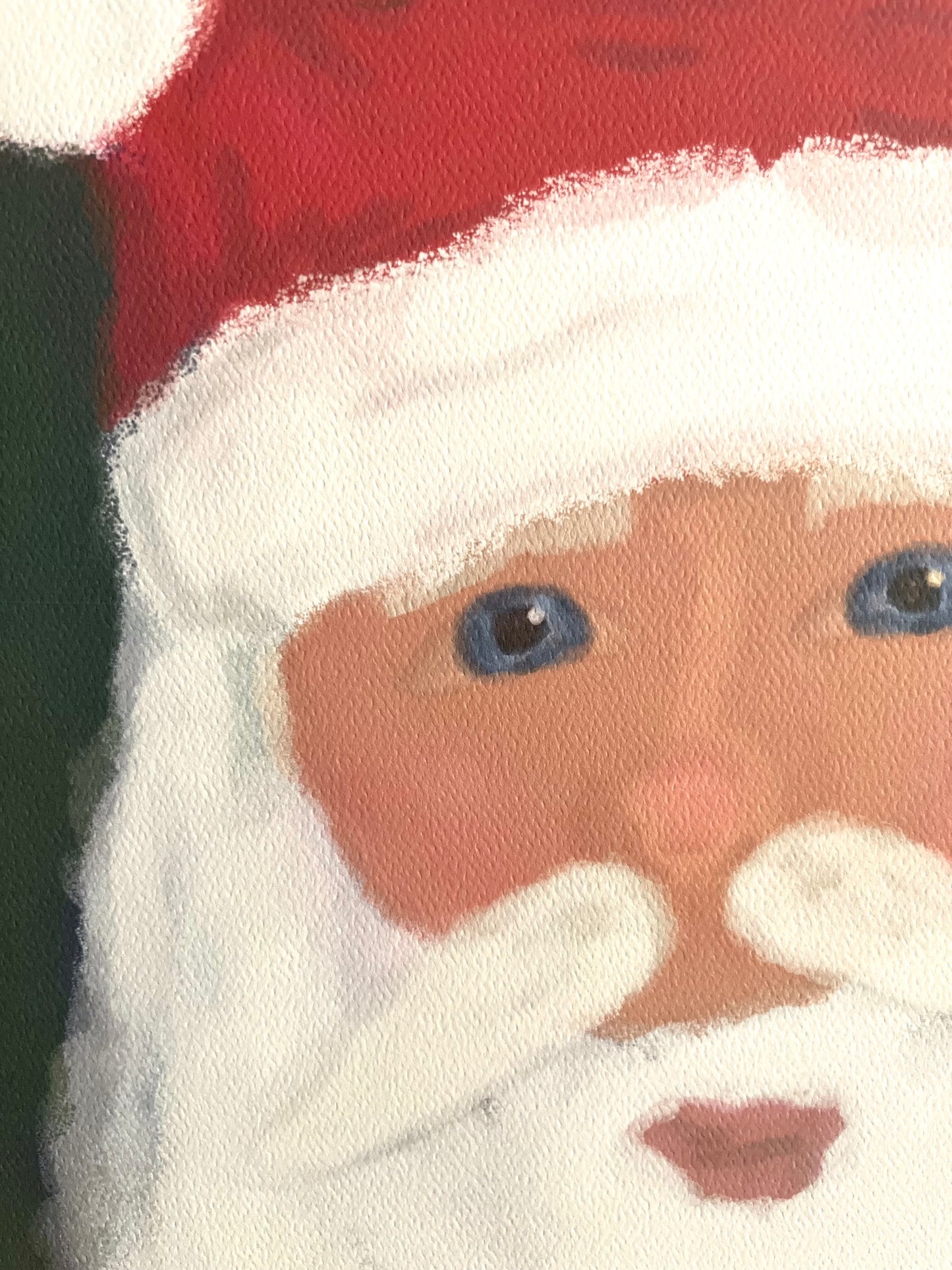 10”x10” Santa Art Print